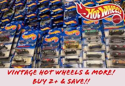 Hot Wheels Cars YOU PICK ️    NIB Various Series and Mainlines From 1995-2004