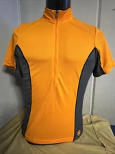 Cycling Jersey Mens Medium Short Sleeve 1/2 Zip Leisure Biking Novara