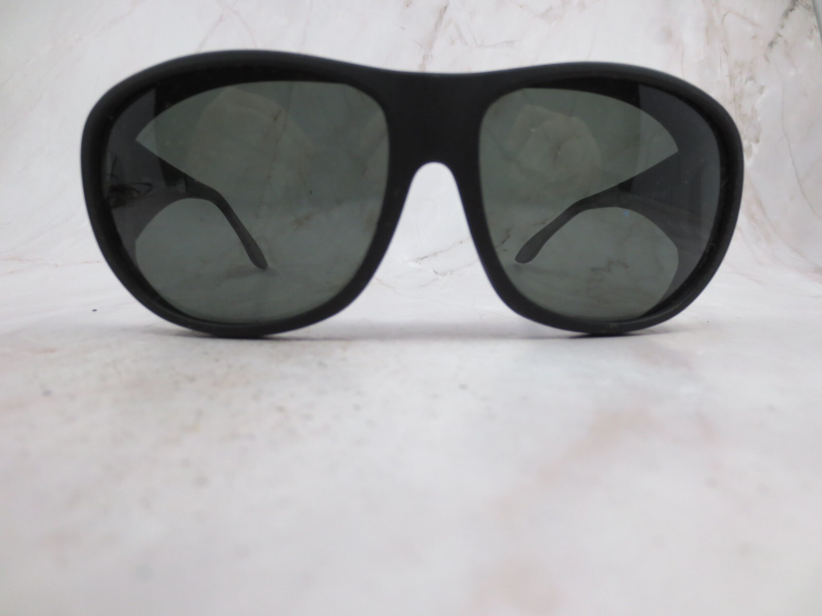 Ironman Foster Grant Sunglasses Frame SR0423 FO-001 Men's Black Plastic Full Rim