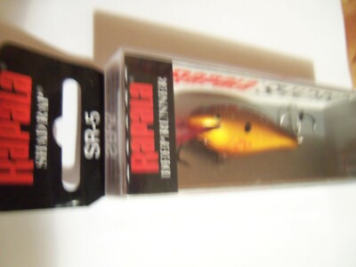 Rapala Deep Shad Rap SR5 – Esca Affondante A Crankbait Con Sangue E Rame Flash, Nuova In Scatola