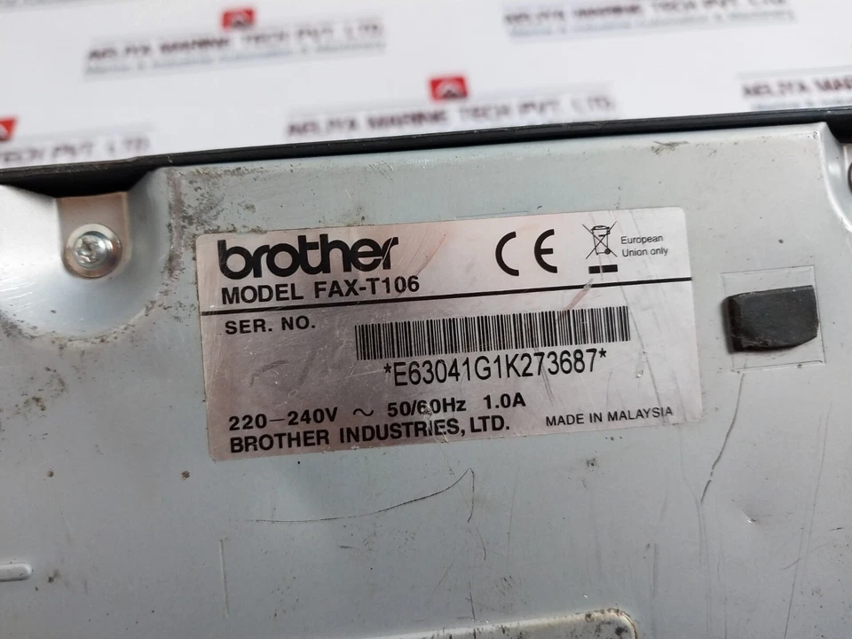 Brother Fax-t106 Fax Machine - image 3 of 4