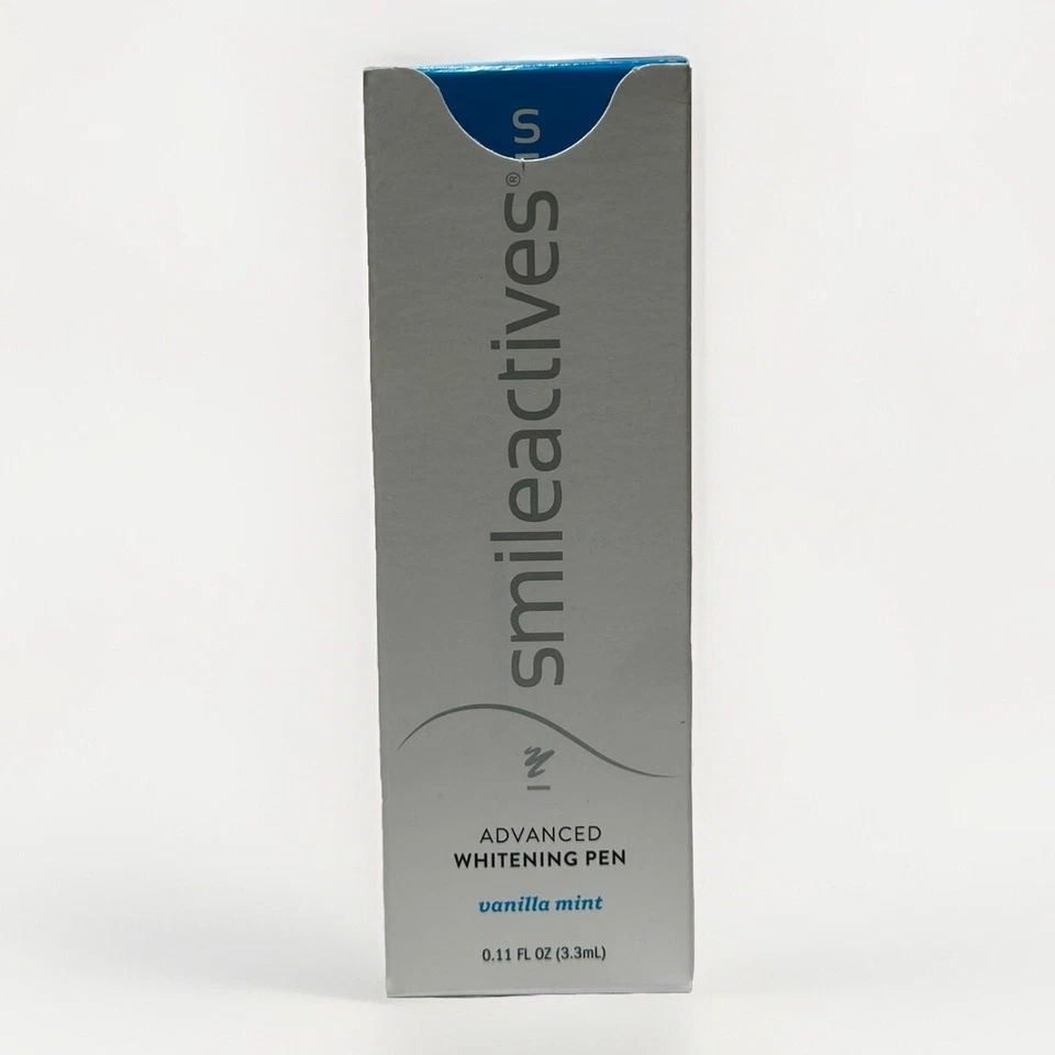 (2) Smileactives Advanced Whitening Pen Vanilla Mint Stick 0.11 oz New in Box - Image 2 of 3