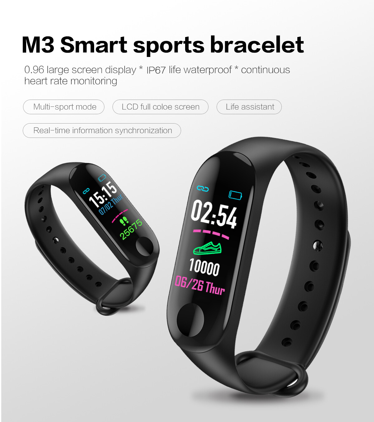 easypro m3 fitness band
