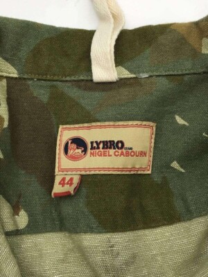 Nigel Cabourn LYBRO BUSH JACKET 44 Green Camouflage Military