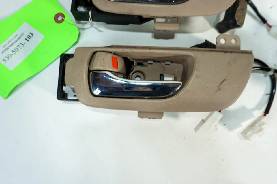 04-06 LEXUS LS430 OEM Juego de 4 manijas interiores de puerta delantera trasera izquierda y derecha 5073 Foto 4 de 4