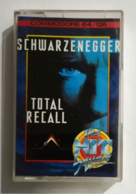 Commodore 64 Total Recall Spiel von The Hit Squad - getestet funktioniert