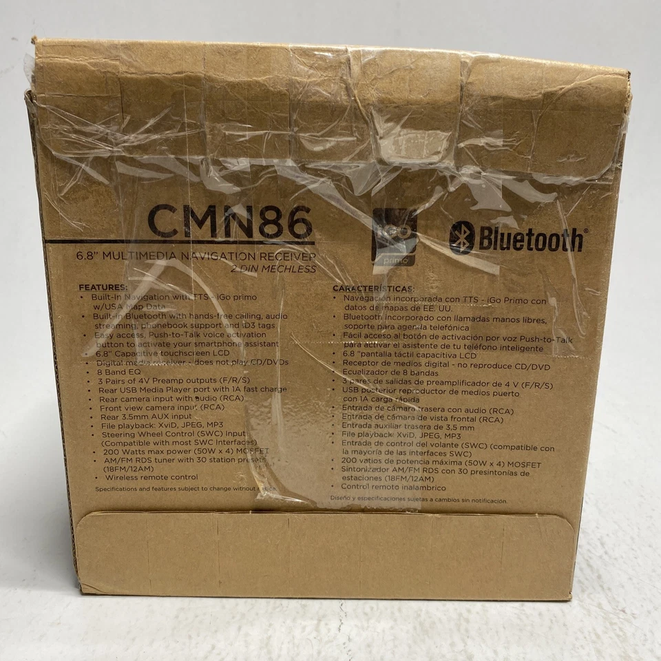 JENSEN CMN86 6.8" Multimedia Navigation receiver - Image 3 of 4