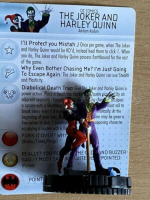 Joker & Harley Quinn #006 Batman: No Herren Land Dc Heroclix Op Le