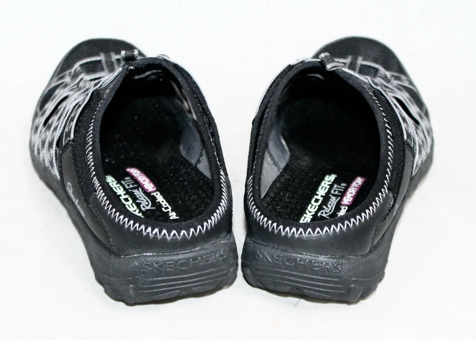 Кроссовки SKECHERS Reggae Fest Marlin Relaxed Fit Slip On Wo's 7 черные 49448 - Изображение 4 из 4