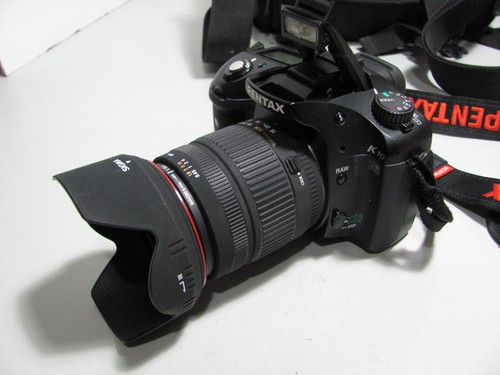 Pentax K10D DSLR Camera Sigma DC 18-200mm Lens In Very Good Condition & Working - Picture 4 of 12