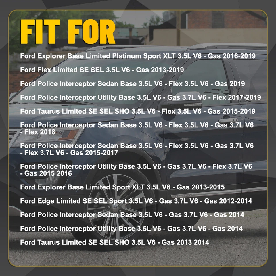 Varilla de medición de aceite de motor para Ford Flex Limited SE SEL 3,5 L V6 gasolina 2013-2019 Foto 2 de 4