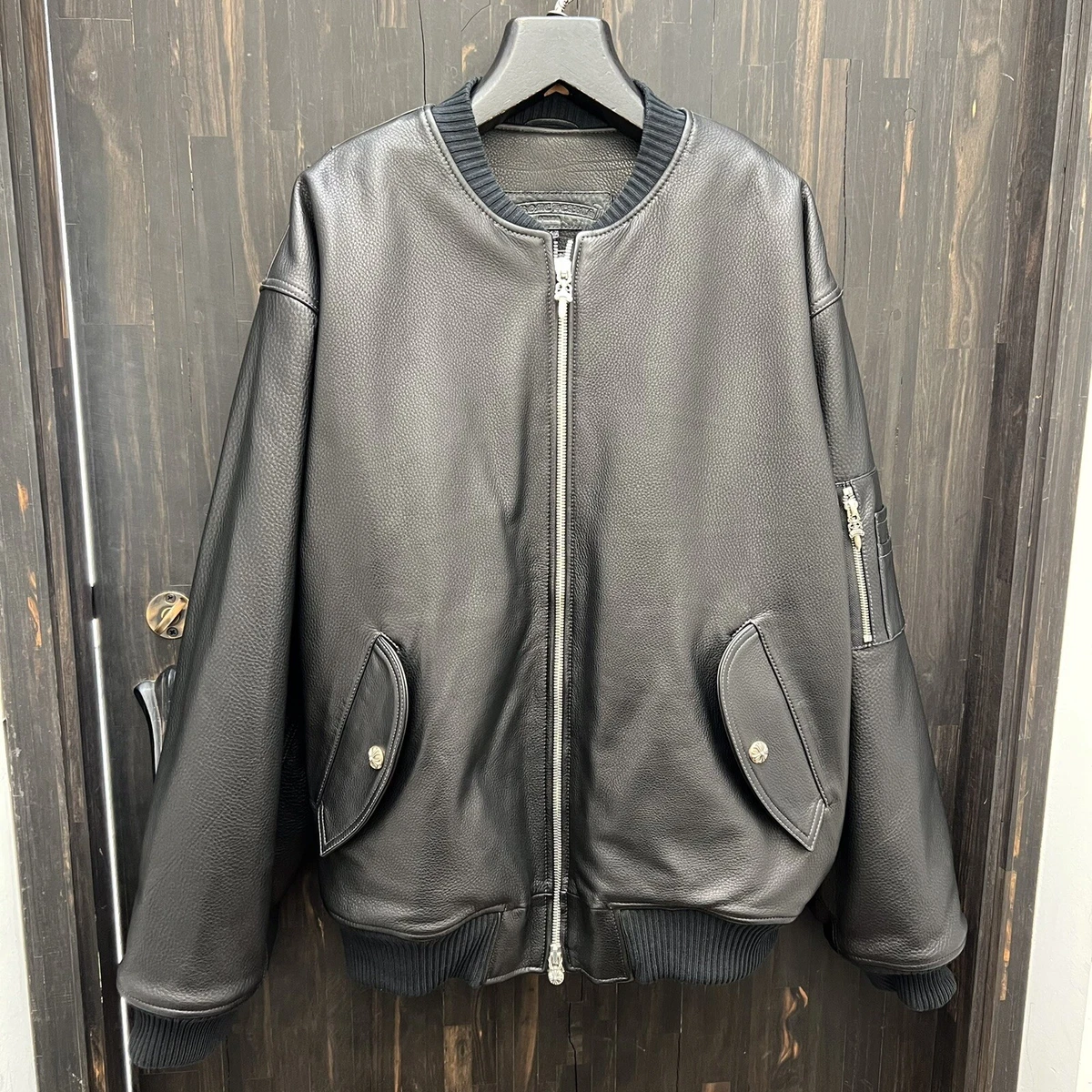 Chrome hearts bomber sales