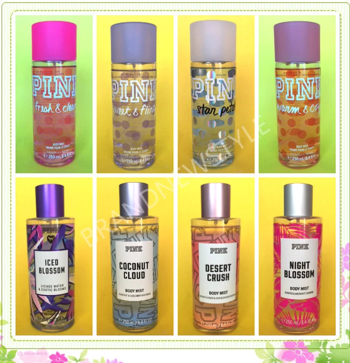 Pink sweet and flirty body spray sales