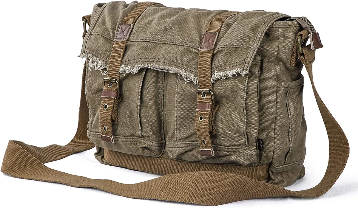 gootium canvas messenger bag