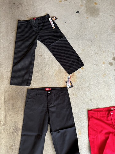 Dickies Girl's Lot Of 6 VTG Work Uniforms Capri Pants NEW With Tags - Picture 11 of 15