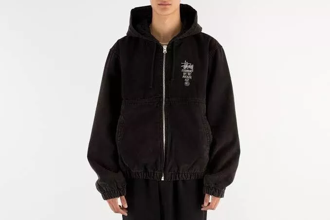 STUSSY CANVAS INSULATED WORK JACKET SİZE XL