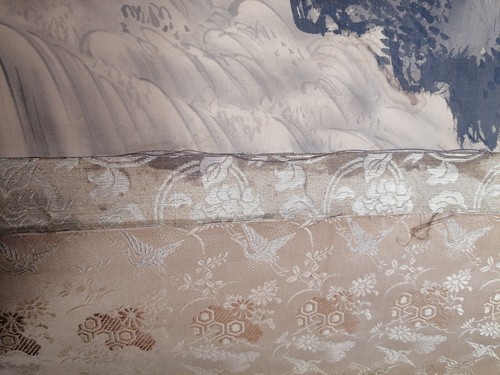 Japanese hanging scroll "Tiger under a waterfall", early 20th century, - Picture 11 of 24