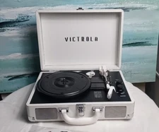 Victrola Record Player Canvas Victrola With Bluetooth