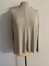 sanctuary Womens Turtleneck Gray Long Sleeve Size Large