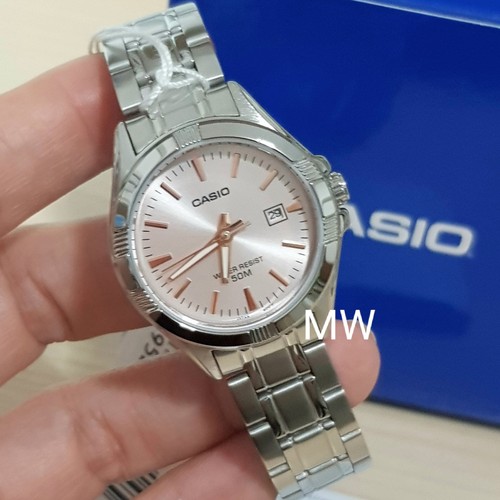 Genuine New Casio Pink Dial Watch Women 