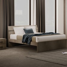 Letto in legno piazza e mezza cameretta bambini letti singoli argilla camerette
