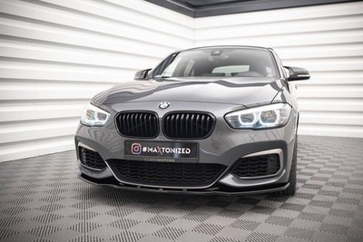 Frontlippe V.1 für BMW 1er F20 / F21 M Power Facelift Frontspoiler Maxton ABE