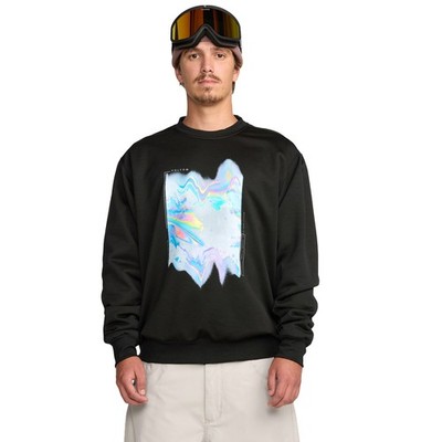 Volcom Hydro Crew Sweatshirt/Tec-Sweatshirt - Black
