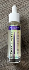 Tanologist Self Tan Drops Dark Face  Body Tanning Water 1.01 fl oz