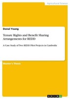 Tenure Rights And Benefit Sharing Arrangements For Redd Donal Yeang