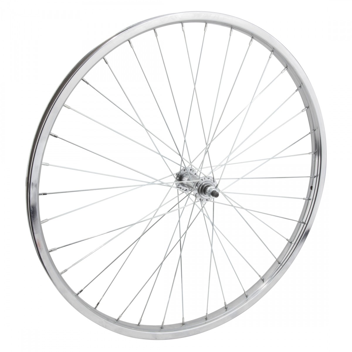 Wheel With 1.75" Rim, Sb-1000 Hub, 36 Spokes, Tube, Black