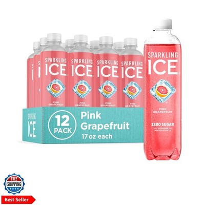 Pink Grapefruit Sparkling Water, Zero Sugar Flavored Water, with Antioxidants...