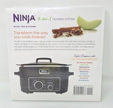 New Silver Ninja 4-in-1 Cooking System w/ Coo...