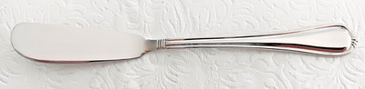 NEW RSVP 18/10  Flatware Stonegate  Flat Handle Butter Spreader PRICE PER PEICE