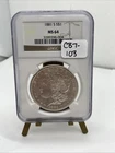 1881-S MS64 Morgan Silver Dollar NGC Certified CB7-103