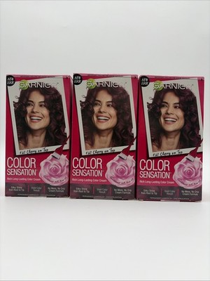 Garnier color sensation hair cherry On Top