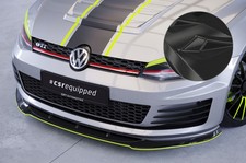Cup Spoiler Lippe Front Schwert ABE Glossy für VW Golf VII GTI/GTD CSL338-G