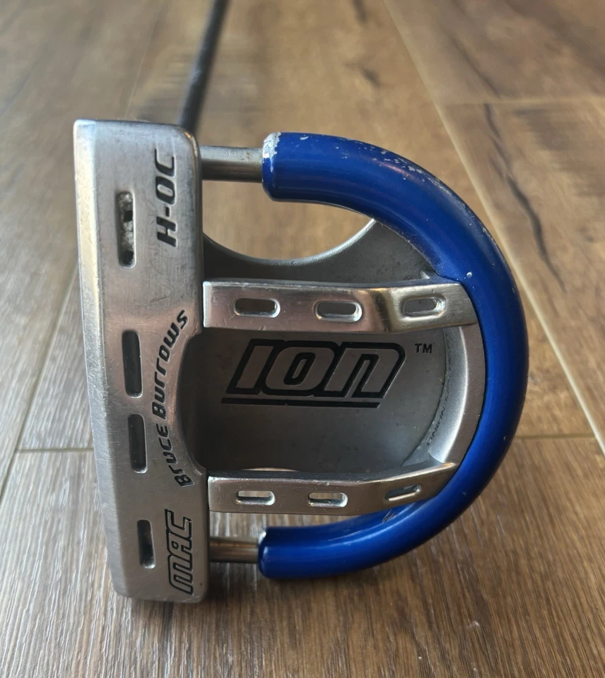 *Круглый синий паттер Bruce Burrows MAC H-OC Ion молоток для правой руки 35,5 дюйма - Изображение 2 из 4