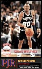 Chris Whitney 1993-94 Hoops #406 San Antonio Spurs Rookie