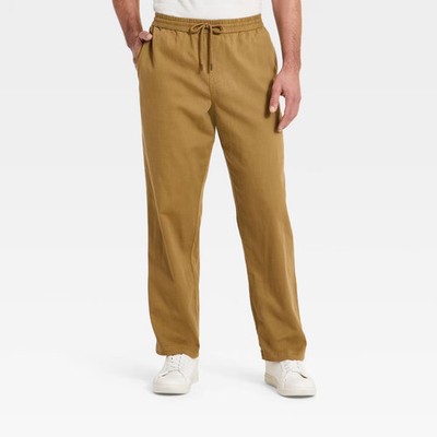 Men Relaxed Fit Beach Pull-On Pants - Goodfellow & Co