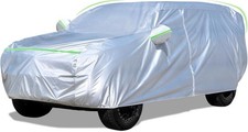 SUV Car Cover 191-207" Waterproof All Weather Hail Sun Protector Zipper
