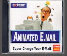 Expert Software Animated E. Mail CD-ROM Super Charge Your Email Best Deal L K