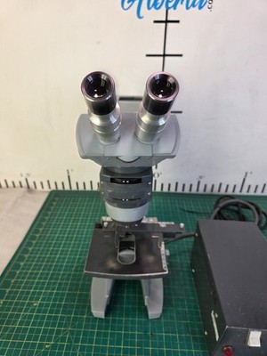 Vintage American Optical Microscope With Vertical Fluorescence 2070
