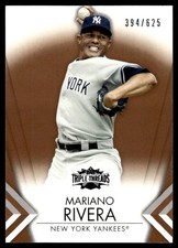 2012 Topps Triple Threads Sepia Mariano Rivera 394/625 New York Yankees #99