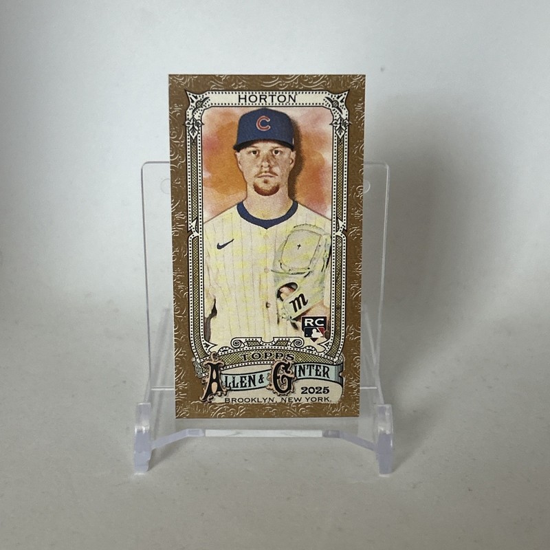 2025 Topps Allen & Ginter Cade Horton #24 Mini Gold Border RC
