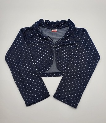 Girls European Rayon Blend Bolero Cardigan Size 5 Years Pre-owned