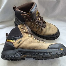 Caterpillar CAT FRAMEWORK Waterproof Safety Boot Black Beige Steel Toe