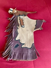 Jerry Beagley Children's Adjustable Leather Chaps