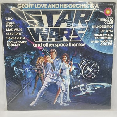 Star Wars and Other Space Themes Geoff Love & His Orchestra LP AXIS 1978
