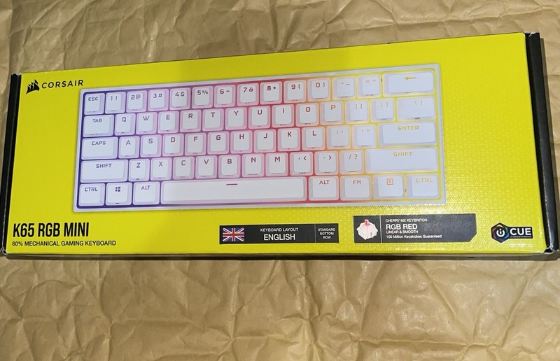 Corsair K65 RGB Mini Mechanical Gaming Keyboard 60% Mechanical Keyboard