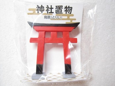 Shinto Shrine Mini Torii Gate Japanese Red Ornament Small Torii